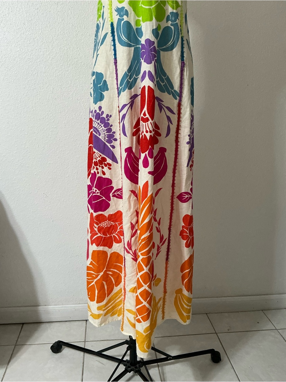 NWT FARM Rio Tropical Graphic Placed Maxi Dress Size XS - Picture 6 of 16